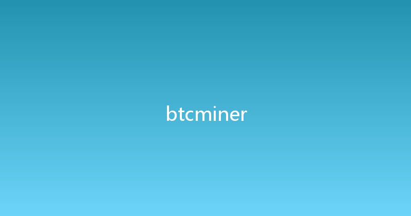 btcminer 